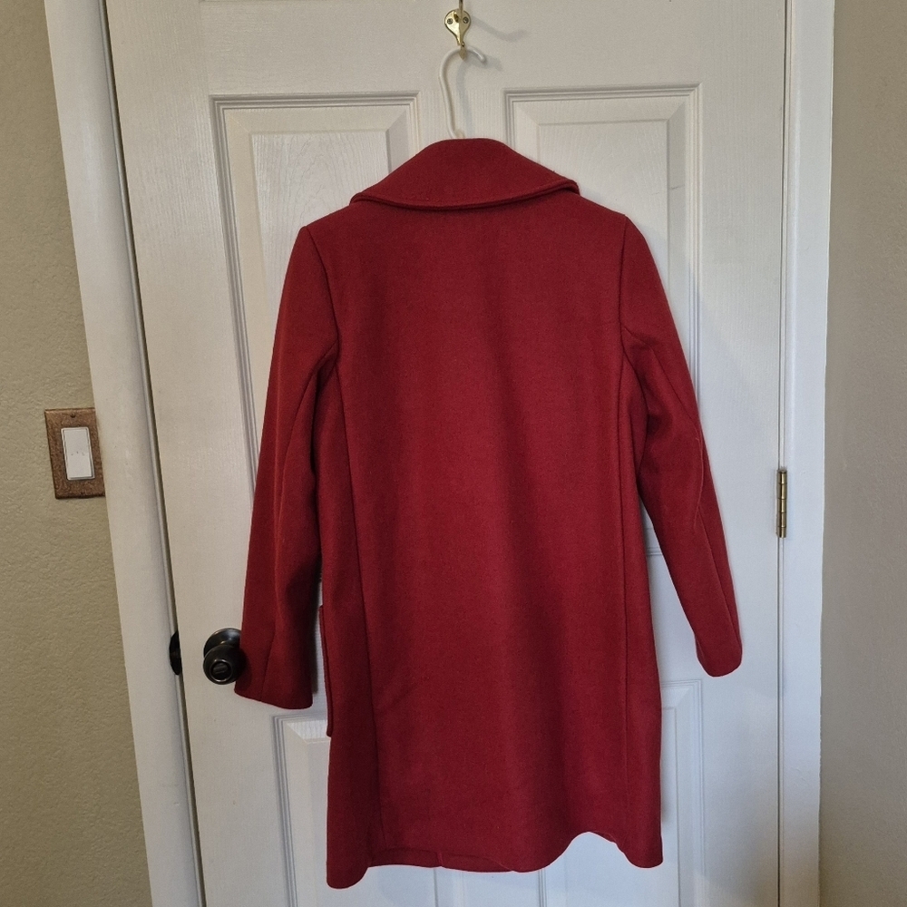 Old Navy Women's Red Coat - Picture 2 of 4
